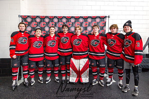 Centennial vs Blaine Varsity Hockey 546