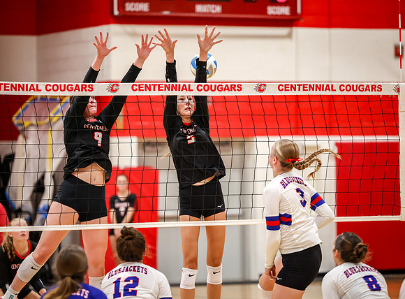 2867 Centennial vs Cambridge-Isanti Girls Varsity Volleyball