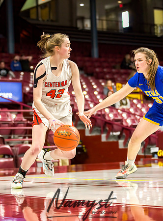 Centennial vs STMA Girls Basketball - State Tournament 012