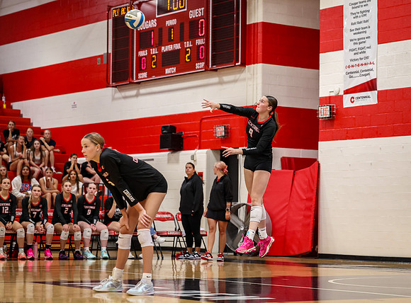 2056 Centennial vs Cambridge-Isanti Girls Varsity Volleyball