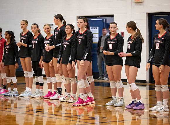 Centennial vs Totino-Grace Girls Varsity Volleyball 25