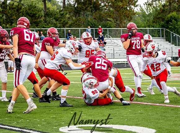 Centennial vs Maple Grove JV Football 23