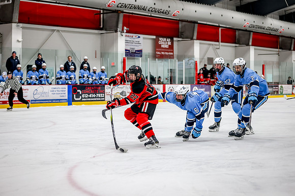 Centennial vs Blaine JV Hockey 73
