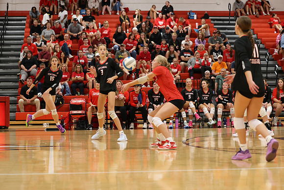 Centennial vs Cambridge-Isanti Girls Varsity Volleyball 158