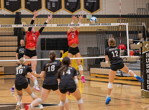 Centennial vs Andover Girls Varsity Volleyball 112