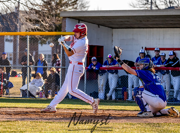 Centennial vs Rogers Varsity Baseball 274