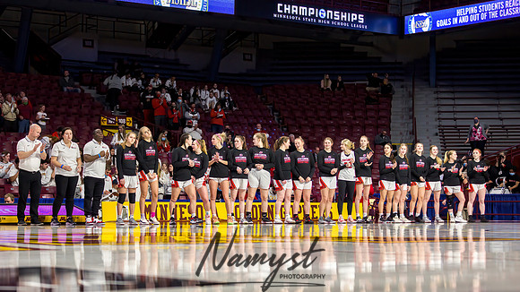 Centennial vs STMA Girls Basketball - State Tournament 007
