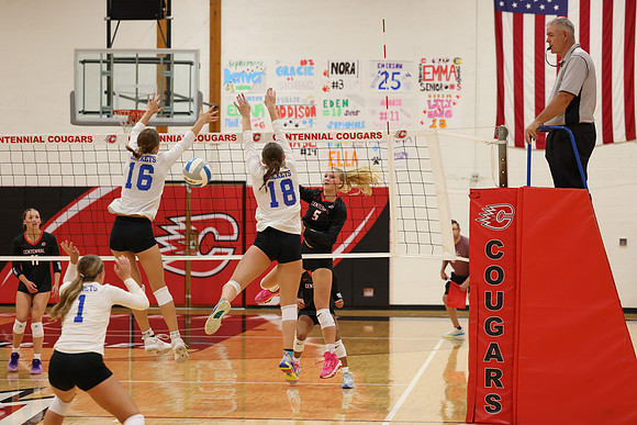 Centennial vs Cambridge-Isanti Girls Varsity Volleyball 81