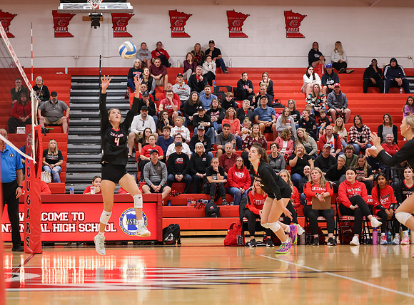 Centennial vs Hopkins Girls Varsity Volleyball 67