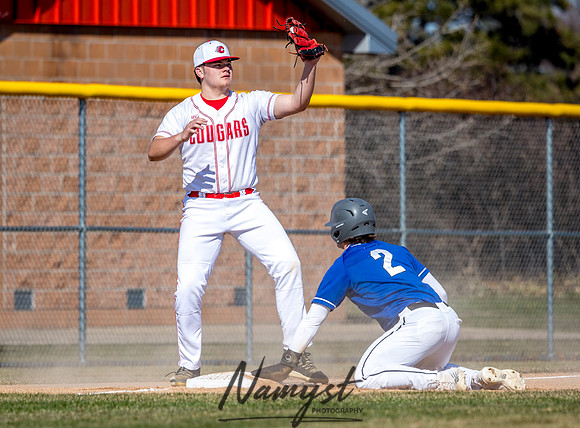 Centennial vs Rogers Varsity Baseball 081