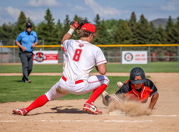 Centennial vs Moorhead Baseball 302