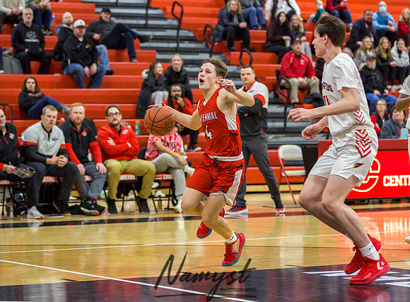 Centennial vs Coon Rapids Boys Varsity Basketball 030