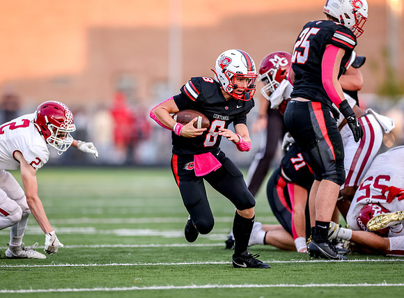 Centennial vs Maple Gove Varsity Football 130