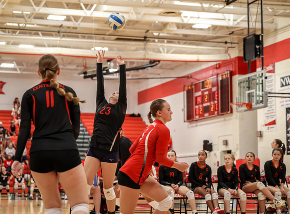 Centennial vs Mounds View Girls B Volleyball 86