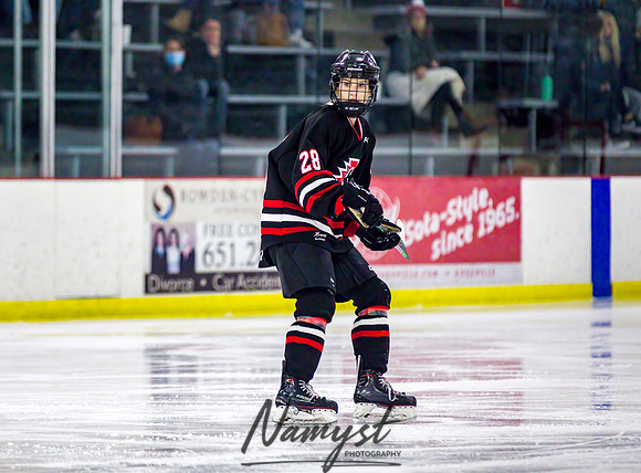 Centennial-Spring Lake Park vs Rogers Girls Varsity Hockey 273