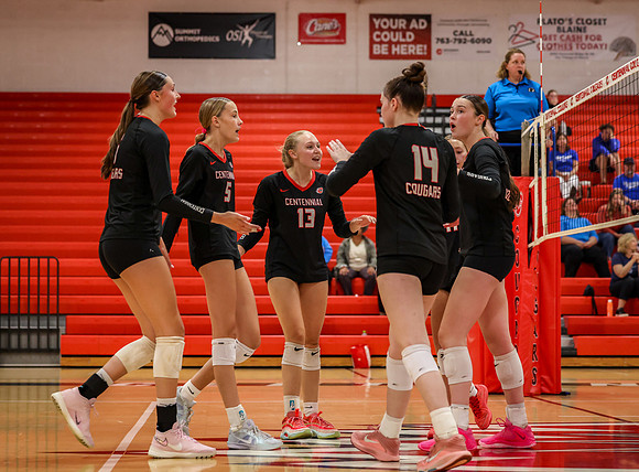 3759 Centennial vs Hopkins Girls Varsity Volleyball