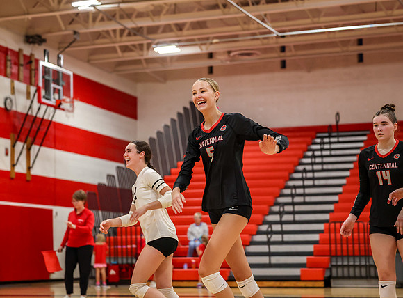 3875 Centennial vs Hopkins Girls Varsity Volleyball