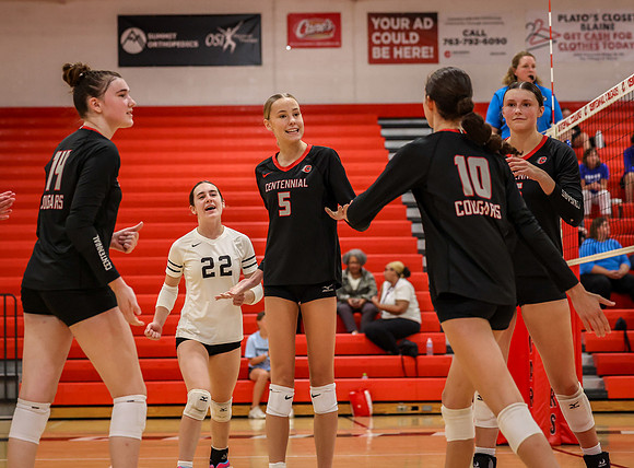 3912 Centennial vs Hopkins Girls Varsity Volleyball