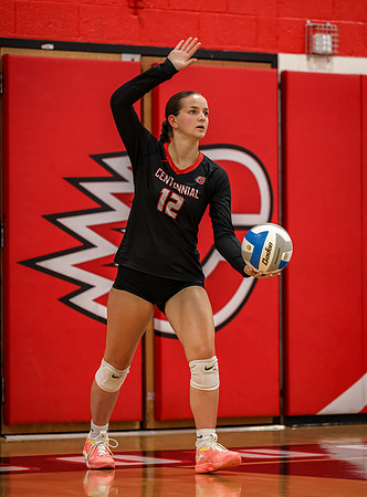3956 Centennial vs Hopkins Girls Varsity Volleyball