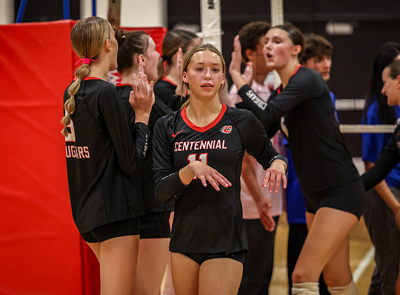 4051 Centennial vs Hopkins Girls Varsity Volleyball
