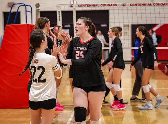 4065 Centennial vs Hopkins Girls Varsity Volleyball