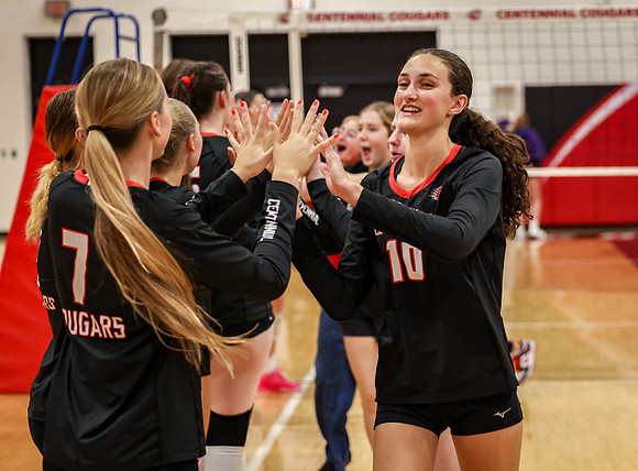 4083 Centennial vs Hopkins Girls Varsity Volleyball