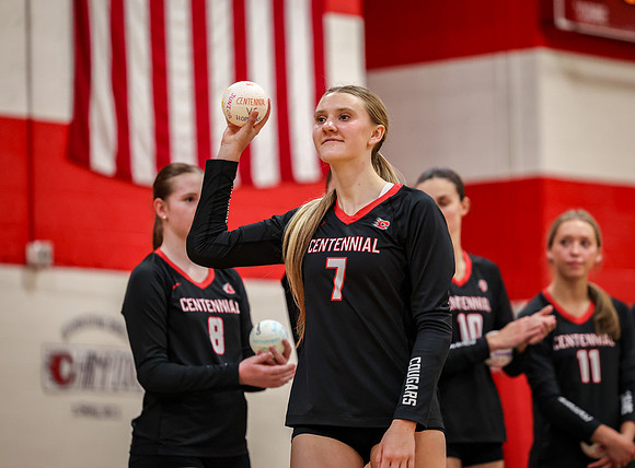 2116 Centennial vs Hopkins Girls Varsity Volleyball