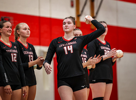 2129 Centennial vs Hopkins Girls Varsity Volleyball