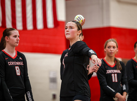 2143 Centennial vs Hopkins Girls Varsity Volleyball