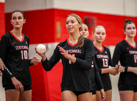2149 Centennial vs Hopkins Girls Varsity Volleyball
