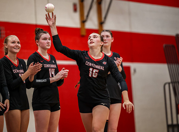 2155 Centennial vs Hopkins Girls Varsity Volleyball
