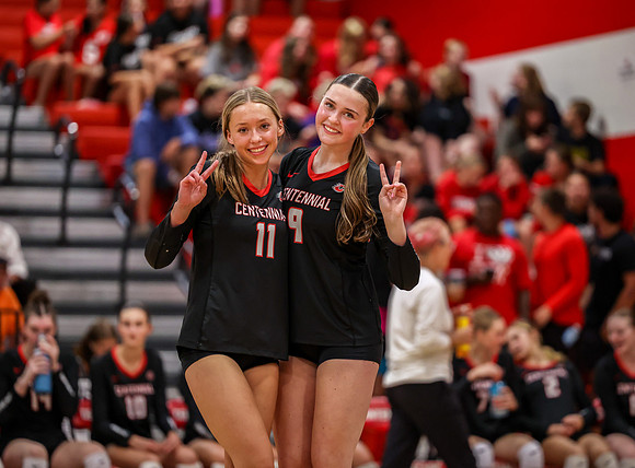 2169 Centennial vs Hopkins Girls Varsity Volleyball