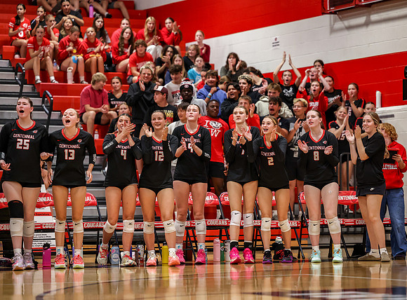 2441 Centennial vs Hopkins Girls Varsity Volleyball