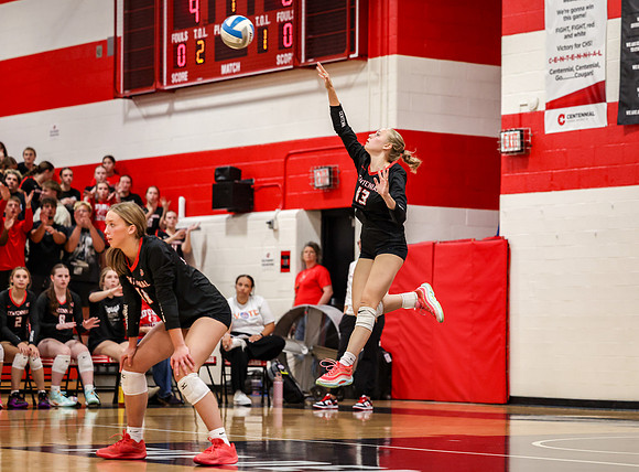 2442 Centennial vs Hopkins Girls Varsity Volleyball