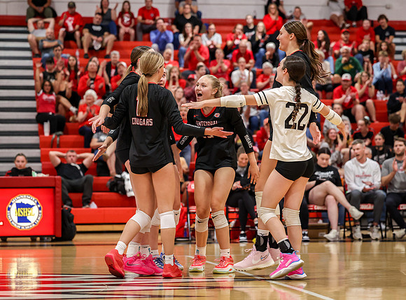 2593 Centennial vs Hopkins Girls Varsity Volleyball