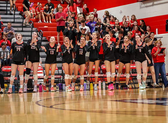 2723 Centennial vs Hopkins Girls Varsity Volleyball