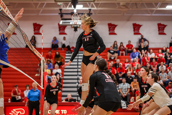 2763 Centennial vs Hopkins Girls Varsity Volleyball