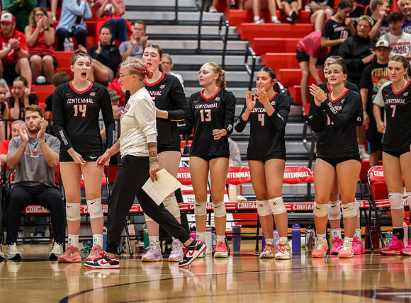 2945 Centennial vs Hopkins Girls Varsity Volleyball