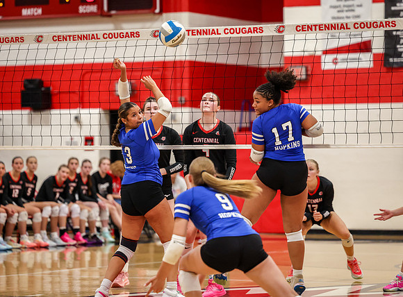 3048 Centennial vs Hopkins Girls Varsity Volleyball