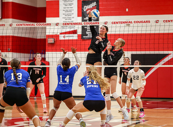 3146 Centennial vs Hopkins Girls Varsity Volleyball