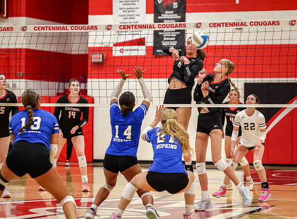 3147 Centennial vs Hopkins Girls Varsity Volleyball