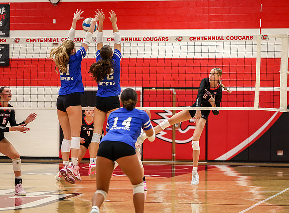 3159 Centennial vs Hopkins Girls Varsity Volleyball