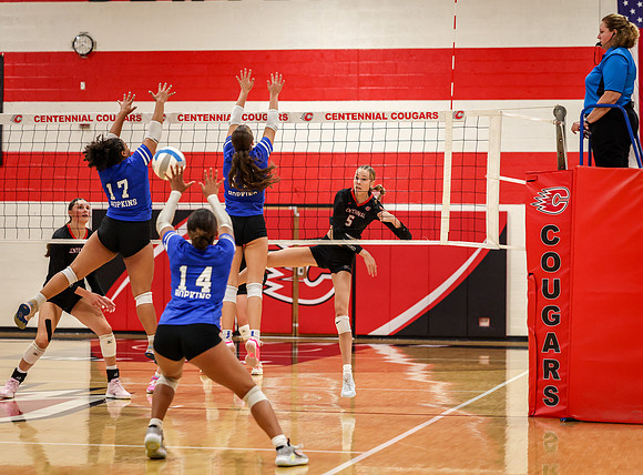 3188 Centennial vs Hopkins Girls Varsity Volleyball