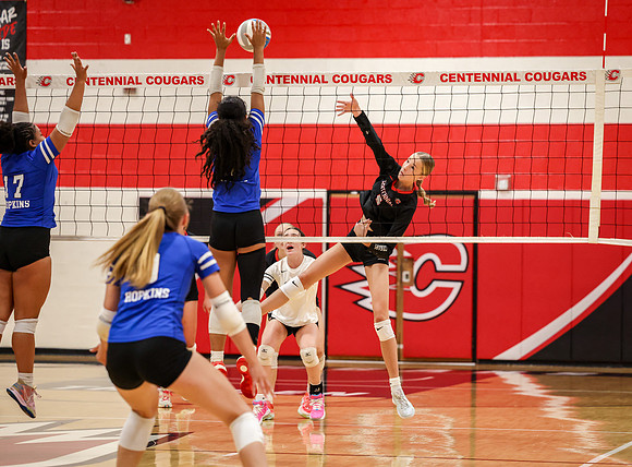 3233 Centennial vs Hopkins Girls Varsity Volleyball