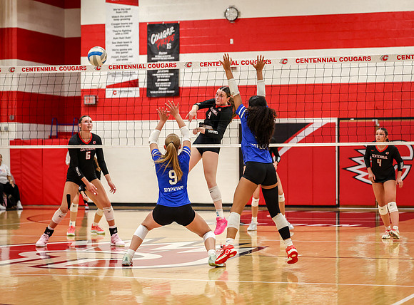 3258 Centennial vs Hopkins Girls Varsity Volleyball