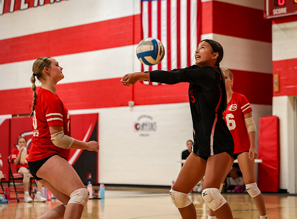 730 Centennial vs Hopkins Girls 9B Volleyball