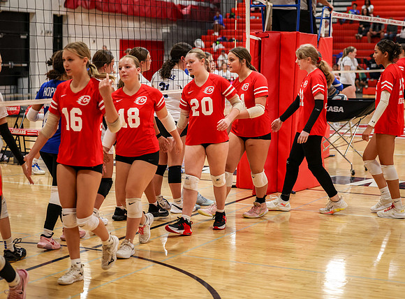 757 Centennial vs Hopkins Girls 9B Volleyball