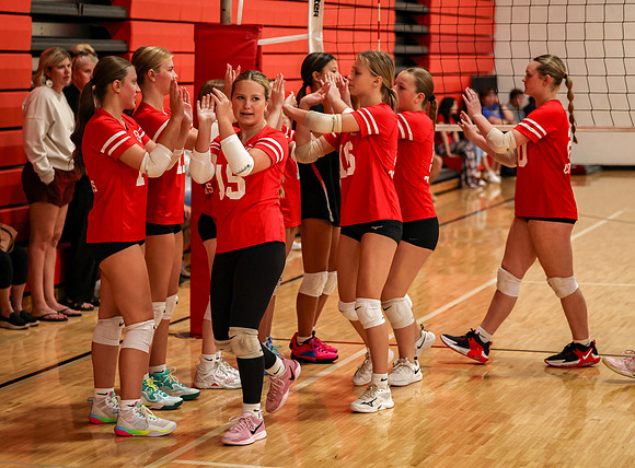 766 Centennial vs Hopkins Girls 9B Volleyball