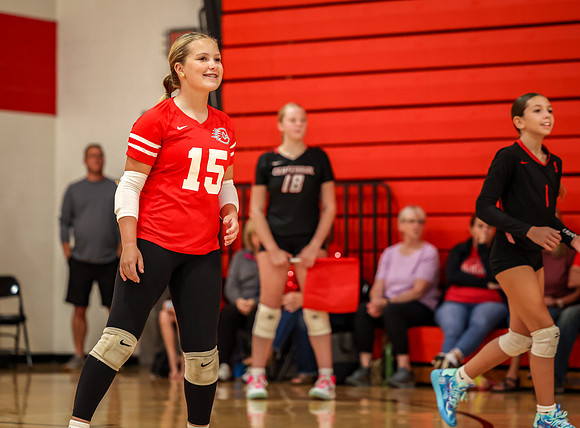 55 Centennial vs Hopkins Girls 9B Volleyball
