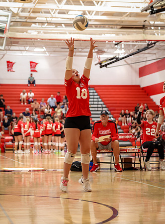 316 Centennial vs Hopkins Girls 9B Volleyball